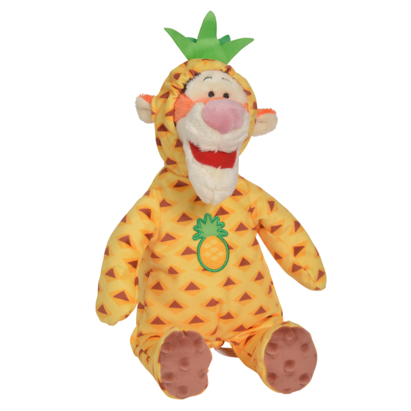  tigrou tigre peluche ananas jaune 30 cm 